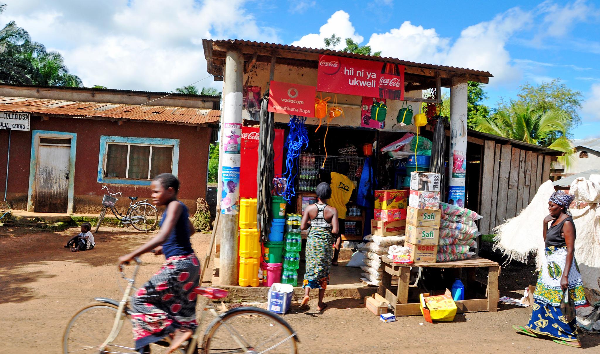 Shop names in Tanzania