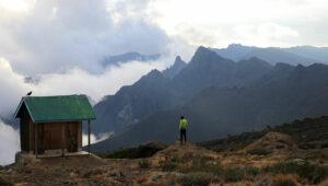 Beautiful mountain views at Shira Camp