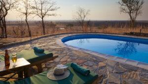 Swimming pool at Stanley's Kopje Camp