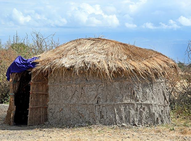 Maasai boma house