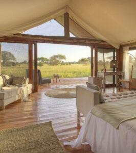 Suite at Nasikia Ndovu Camp on Tanzania safari tour