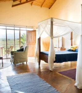Lodge room at Ngorongoro Farm House