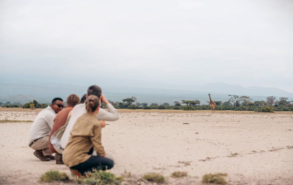 Tailor-made safari Tanzania group of travellers