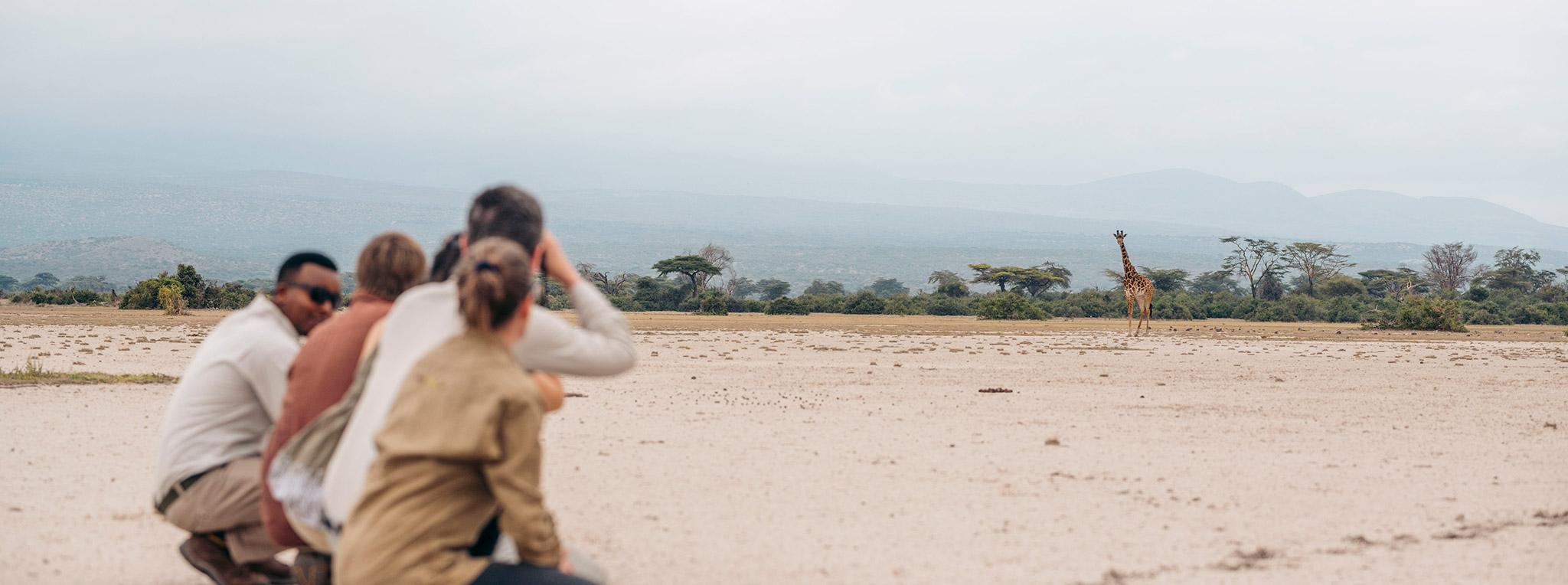 Tailor-made safari Tanzania group of travellers