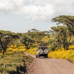 Safari vehicle camping safari Ngorongoro Highlands