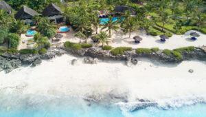 Beach side accommodation in Zanzibar